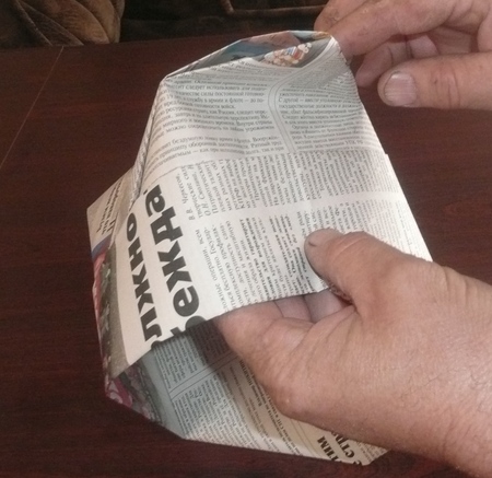 Як зробити кашкет з паперу своїми руками швидко і просто
