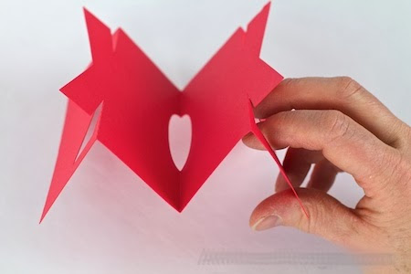 Робимо красиву об'ємну валентинку на 14 лютого - майстер-клас з фото