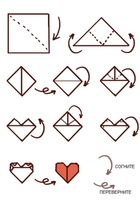 Як зробити серце з паперу