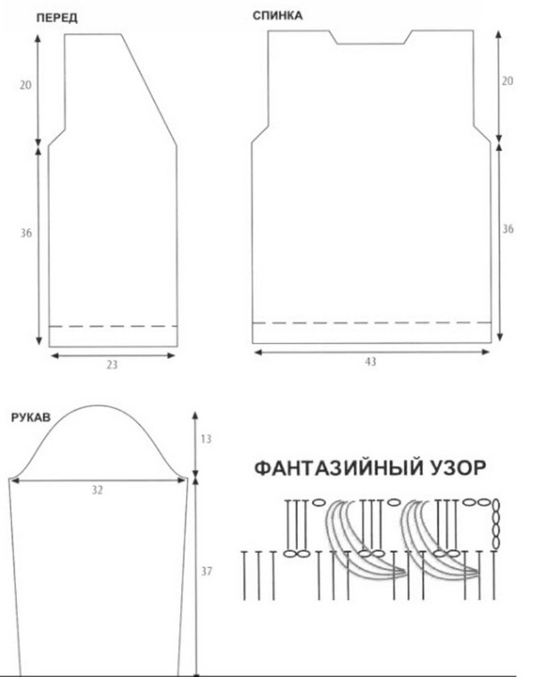 Кофти, сукні та жакети, пов'язані спицями: фото і схеми