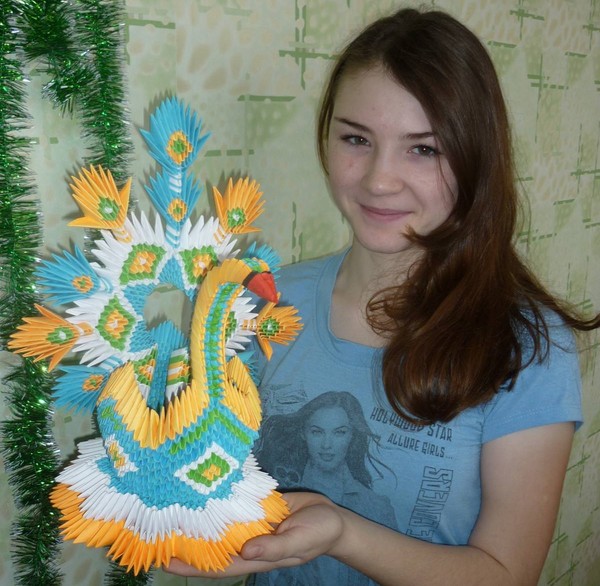 Як зробити лебедя орігамі з модулів - покрокова інструкція з фото і відео