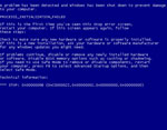 BSoD - синій екран смерті BSoD - синій екран смерті