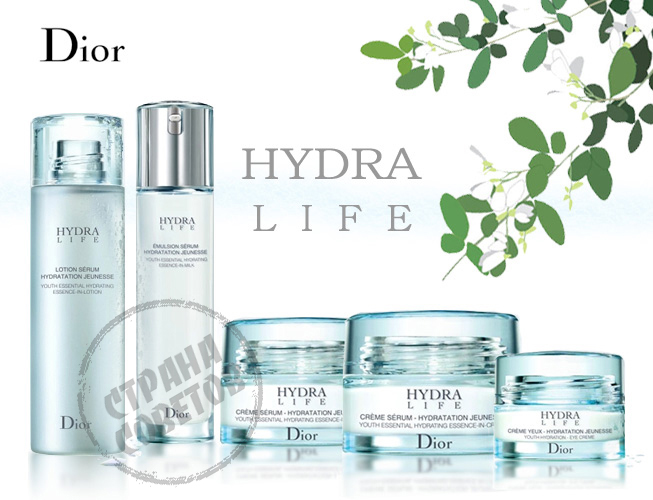 Dior Hydra Life флюїд, крем