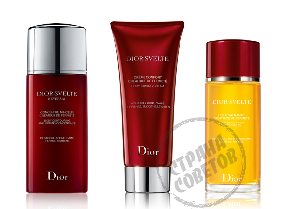 Dior Svelte гель, крем, масло