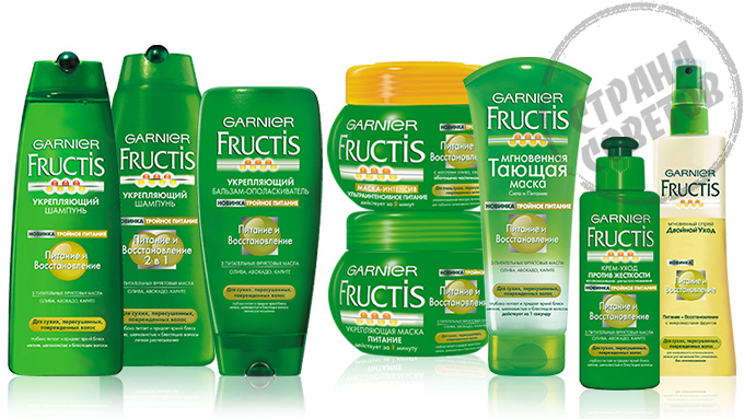 Garnier Fructis Харчування і Відновлення