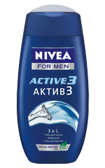 Nivea For Men гель для душу для чоловіків Nivea For Men гель для душу для чоловіків