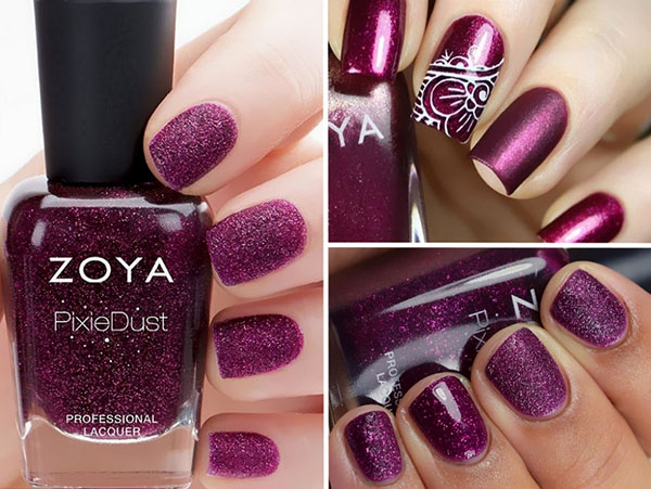 Кращі новорічні нейл-арти з лаками Zoya Enchanted