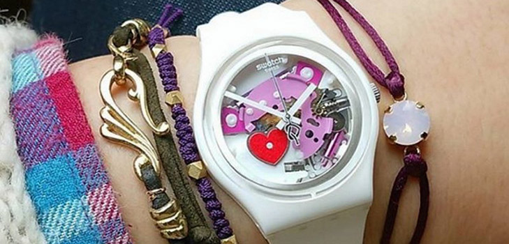 Більше любові: сюрприз від швейцарського годинного бренду Swatch