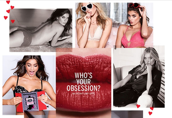 Для найпрекраснішою: колекція білизни Victoria's Secret Valentine's 2017