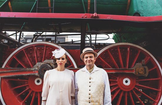 Весільна фотосесія в ретро стилі