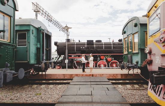 Весільна фотосесія в ретро стилі