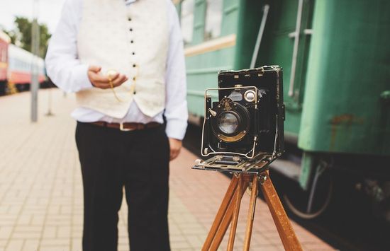 Весільна фотосесія в ретро стилі
