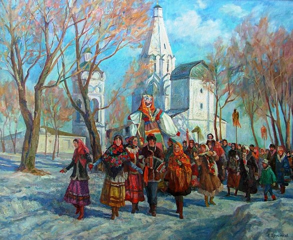 Як намалювати Масляну? Малюємо весняне свято разом з дітьми
