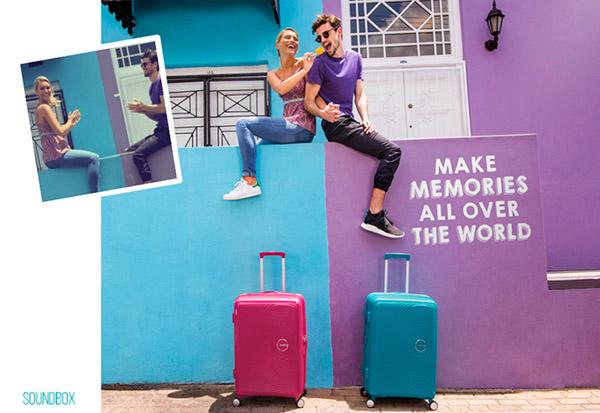 Літо в дорозі: яскраві валізи American Tourister Soundbox