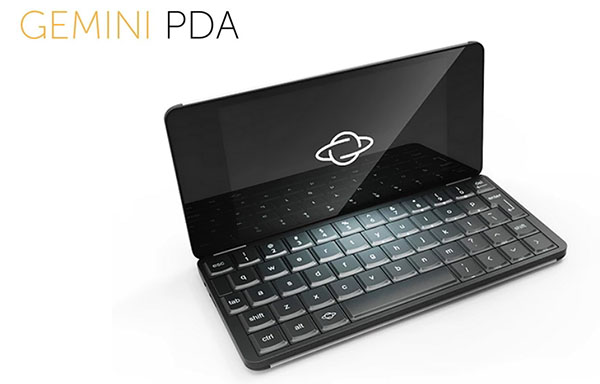 Мініатюрний ноутбук Gemini PDA - для тих, хто в дорозі