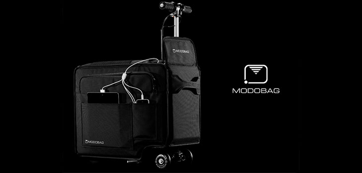 Modobag для яскравих подорожей: перший моторизований чемодан