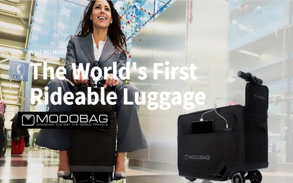 Modobag для яскравих подорожей: перший моторизований чемодан