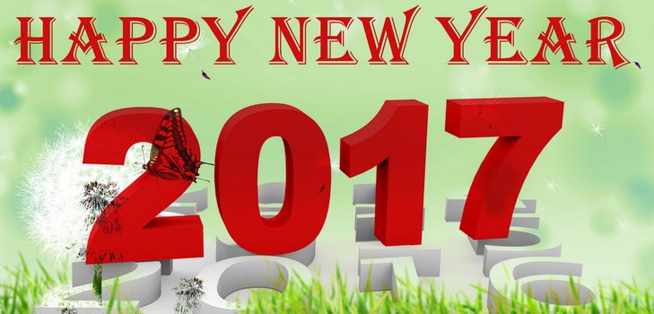 Привітання з Новим роком 2017 Півня