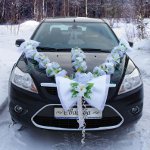 Прикраса весільних машин своїми руками