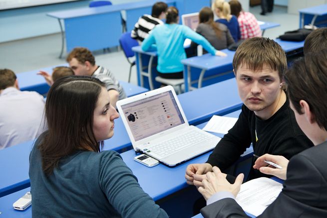 студенти на лекції