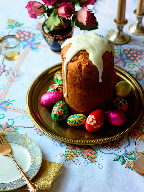 Глазур для паски з фото