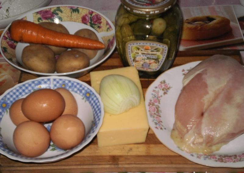 продукти для салату