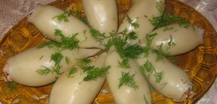 кальмари фаршировані