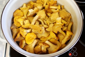 мариновані лисички