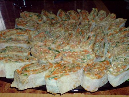Рулети з лаваша