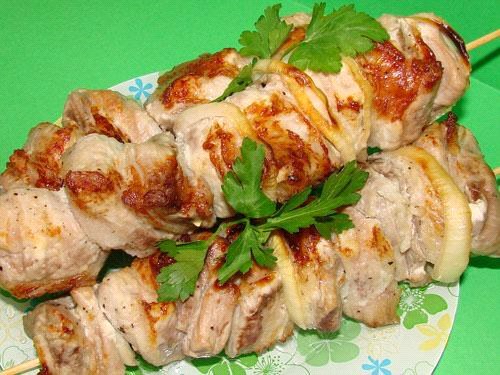 свинячий шашлик