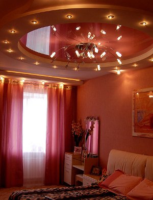 Люстри для натяжних стель