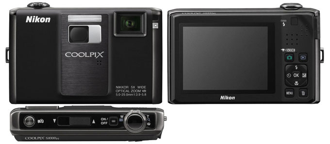 Nikon COOLPIX S1000pj Цифрова камера Nikon