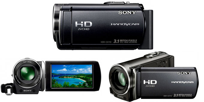 Sony HDR CX110E Відеокамера